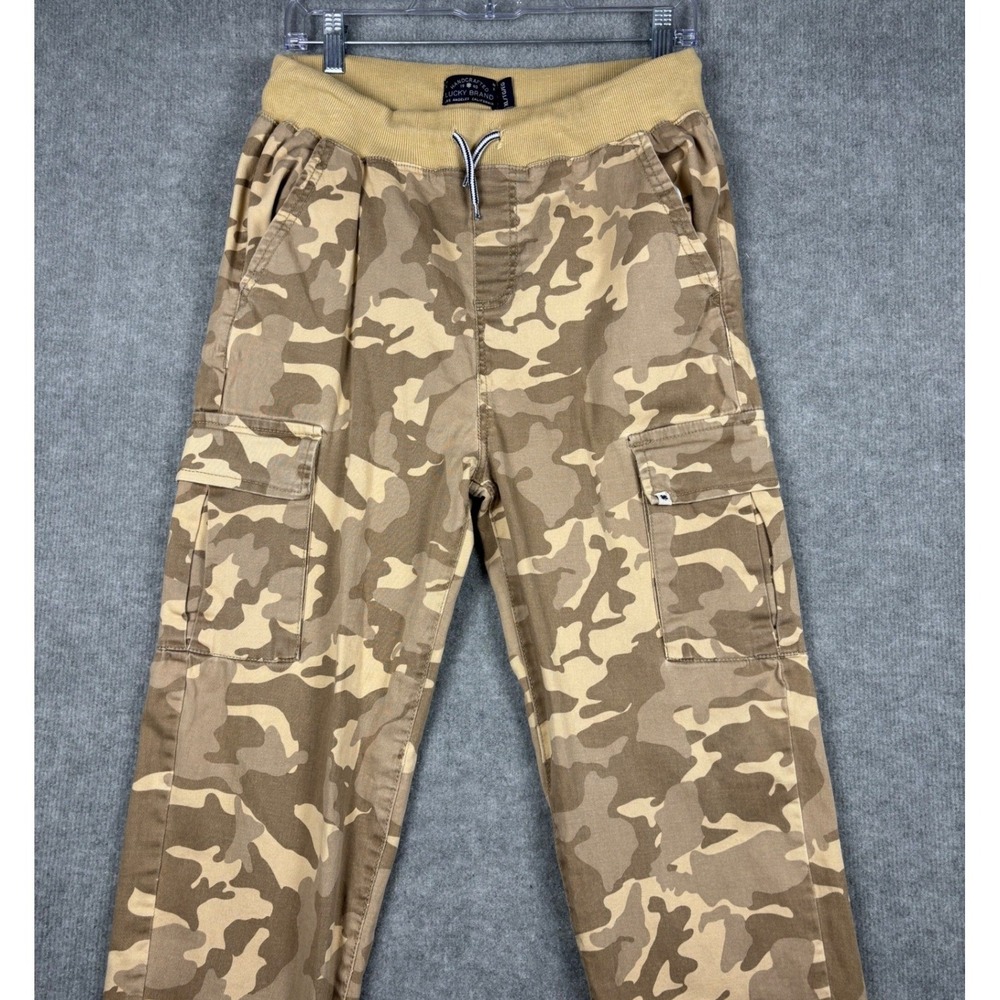 Lucky Brand Tan Camo Cargo Joggers - Picture 2 of 8